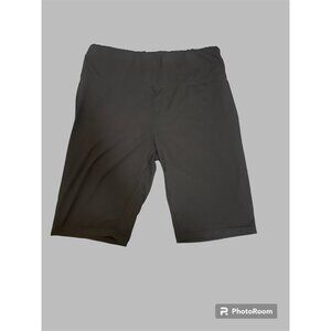 Women’s black biker shorts, small